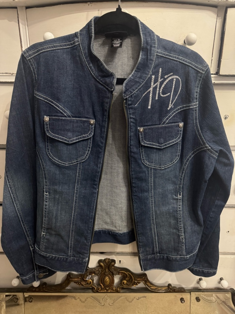 Harley-Davidson Dark Blue Denim Jacket🖤